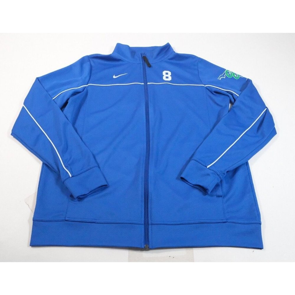 Nike DRI Fit Womens Blue Zip Jacket Cape Coast Volleyball Size L